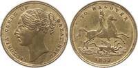 Großbritannien, Königreich Messing Jeton Victoria, 1837 - 1901, To Hanover -
