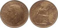 Großbritannien 1 Penny George VI., 1936 - 1952 -