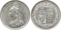 Großbritannien 1 Shilling Victoria, 1837 - 1901 -