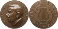 Österreich, Stadt Wien Große Bronzemedaille v. M. Kremser, 60. Jubil. des Ober St. Veiter Männergesangsvereins, Franz Lauer -