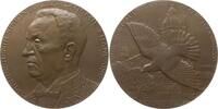Frankreich, Stadt Paris Große Bronzemedaille v. Buxin, auf Pierre-Henri Simon, 1903 - 1972, Romanist, Académie Française -