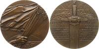 Belgien, Königreich Große Bronzemedaille v. P. de Soete, Militärische Verdienstmedaille, verliehen an Mr. Hofmans -