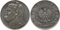 Polen 10 Zlotych Józef Piłsudski -
