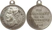 Frankreich, 2. Republik Kleine tragbare versilberte Bronzemedaille 1848 ... 35,00 EUR  zzgl. 3,00 EUR Versand