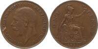 Großbritannien 1 Penny 1927 George V., 1910 - 1936 Gutes sehr schön 3,00 EUR  zzgl. 3,00 EUR Versand