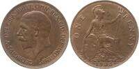 Großbritannien 1 Penny 1935 George V., 1910 - 1936 Besser als sehr schön 4,00 EUR  zzgl. 3,00 EUR Versand