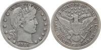 USA Barber Quarter Dollar 1916 Sehr schön 35,00 EUR  zzgl. 3,00 EUR Versand