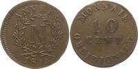 Frankreich, Königreich 10 Centimes 1814 W Napoleon I., 1804 - 1815, Bela... 80,00 EUR  zzgl. 6,00 EUR Versand