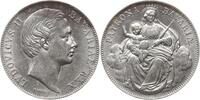 Bayern, Königreich Taler Ludwig II., 1864 - 1886, Madonna mit Kind -