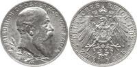Kaiserreich Deutschland, Großherzogtum Baden 2 Mark 1902 G Friedrich I.,... 40,00 EUR  zzgl. 3,00 EUR Versand