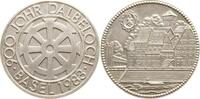 Basel, Stadt Silbermedaille 900 Jahre Dalbeloch -