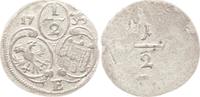 Montfort, Grafschaft 1/2 Kreuzer Ernst, 1730 - 1758 -