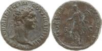 Römische Kaiserzeit As Domitian, 81 - 96, Moneta mit Waage und Füllhorn n.l. stehend -