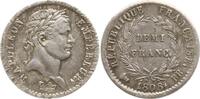 Frankreich, Kaiserreich 1/2 Franc Napoleon I., 1804 - 1814, 1815, Straßburg -