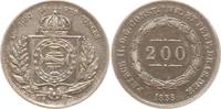 Brasilien 200 Reis Pedro II., 1831 - 1889 -