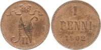 Finnland Penni Nikolaus II. von Russland, 1894 - 1917 -