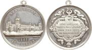 Sachsen, Königreich Tragbare Zinnmedaille auf das 1. Deutsche Sängerbundfest in Dresden -