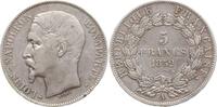 Frankreich, Kaiserreich 5 Francs Napoleon III., 1852 - 1870, Paris -