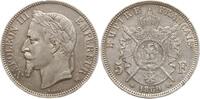 Frankreich, Kaiserreich 5 Francs Napoleon III., 1852 - 1870, Straßburg -