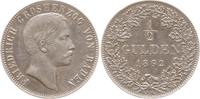 Baden, Großherzogtum 1/2 Gulden Friedrich I., 1856 - 1907 -