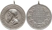 Bamberg, Stadt Zinnmedaille Ludwig II., 1864 - 1886, v. Drentwett, Bundesturnfest, Jahn -