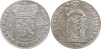 Niederlande, Provinz Holland Gulden Im Stempel aus 1763 umgeschnitten ? -