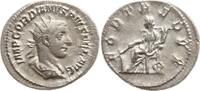 Römische Kaiserzeit Antoninian Gordian III., IMP GORDIANVS PIVS FEL AVG / FORT REDVX, Fortuna sitzend -