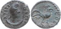 Antiochia in Pisidien Bronze Zeit des Antoninus Pius, Büste mit phyrgischer Mütze / Hahn, COL -
