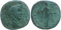 Römische Kaiserzeit Dupondius Antoninus Pius, 138 - 161, Libertas hält r. Pileus und l. Gewand -