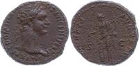 Römische Kaiserzeit As Domitian, 81 - 96, Moneta mit Waage und Füllhorn n.l. stehend -