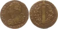 Frankreich, Constitution 2 Sols Metz, aus alter Sammlung -