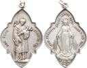 Österreich, Stadt Wien Wallfahrtsanhänger Marianische Fräulein Kongregation, 34 mm x 24 mm -