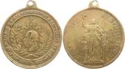 Deutschland, Kaiserreich, Preußen, Königreich Tragbare Bronzemedaille Wilhelm II., 1888 - 1918, 25 Jahre Dt.-Frz. Krieg und Reichsgründung -