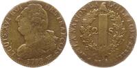 Frankreich, Constitution 2 Sols Lille, aus alter Sammlung, mdc, 2e sem. -