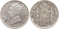Spanien, Königreich 50 Centimos Alfonso XIII., 1886 - 1941 -