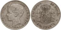 Spanien, Königreich Peseta Alfonso XIII., 1886 - 1941 -