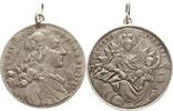 Bayern, Kurfürstentum Tragbare Gussmedaille Gussmedaille im Stile eines Madonnentalers, zeitgen. oder spätere Anfertigung -