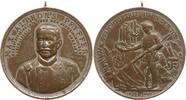 Schweiz Tragbare Bronzemedaille a.d. Tod Alphons Maximilian Pfyffer v. Altishofen, 1834-1990, Generalsstabschef -