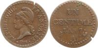 Frankreich 1 Centime Directoire, 1795 - 1799, Paris -