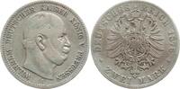 Kaiserreich Deutschland, Königreich Preußen 2 Mark Wilhelm I., 1861 - 1888 -