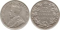 Kanada 25 Cents George V., 1910 - 1936 -