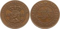 Niederländisch Ostindien 2 1/2 Cent Wilhelm III., 1849 - 1890 -