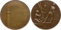 Frankreich, 3. Republik, Paris Bronzemedaille auf den Eiffelturm anlässlich der Weltausstellung, Souvenir de l'Ascension -
