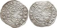 Braunschweig-Wolfenbüttel Kipper 12 Kreuzer Friedrich Ulrich, 1613 - 1634, Titel Ferdinand II., Helm mit Braunschweiger Zier -