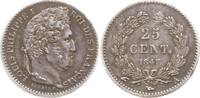 Frankreich, Königreich 25 Centimes Louis Philippe I., 1830 - 1848, Paris -