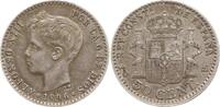 Spanien, Königreich 50 Centimos Alfonso XIII., 1886 - 1941 -