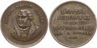 Königreich Württemberg, Stadt Calw Silbermedaille von Bruckmann (ohne Signatur), auf die 300-Jahrfeier der Reformation -