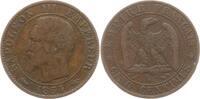 Frankreich, Kaiserreich 5 Centimes Napoleon III., 1852 - 1870, Paris -