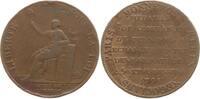 Frankreich, Constitution Monneron zu 2 Sols Paris, An III -
