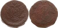 Russland 5 Kopeken Katharina II., 1762 - 1796, Ekaterinburg -
